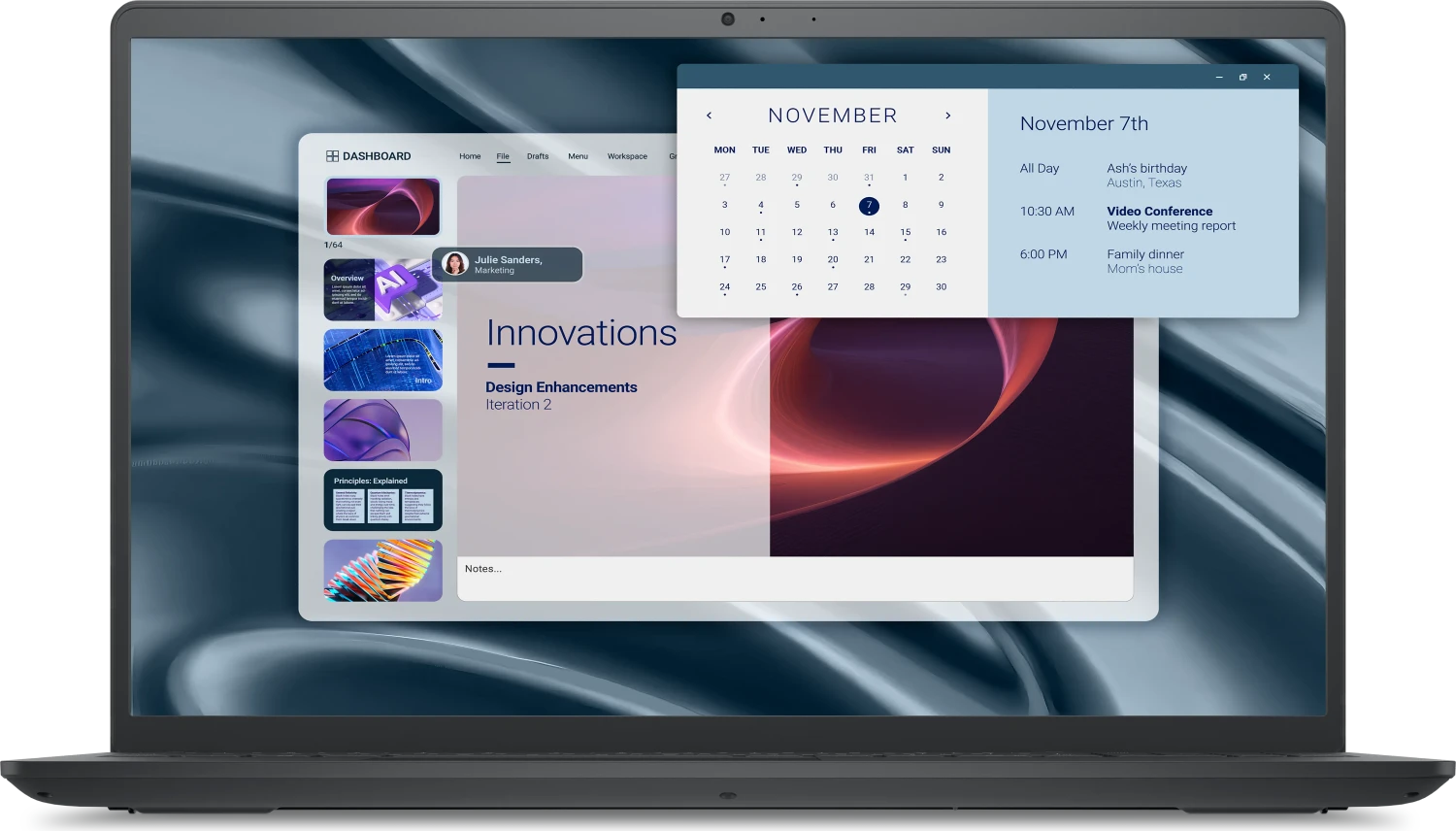 Dell Pro 15 Essential PV15255, Carbon Black, Ryzen 5 7520U, 8GB RAM, 512GB SSD, DE