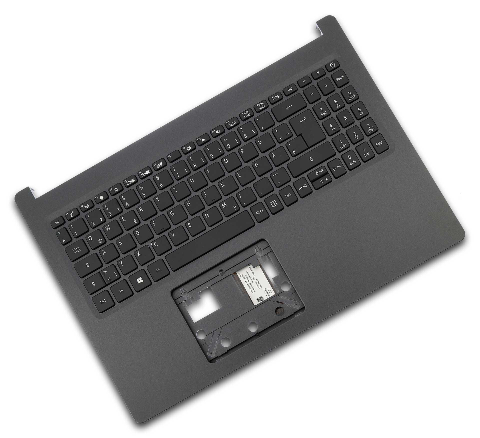 Acer Aspire 5 A515-54G Tastatur (GER) Schwarz 6B.HSJN7.011