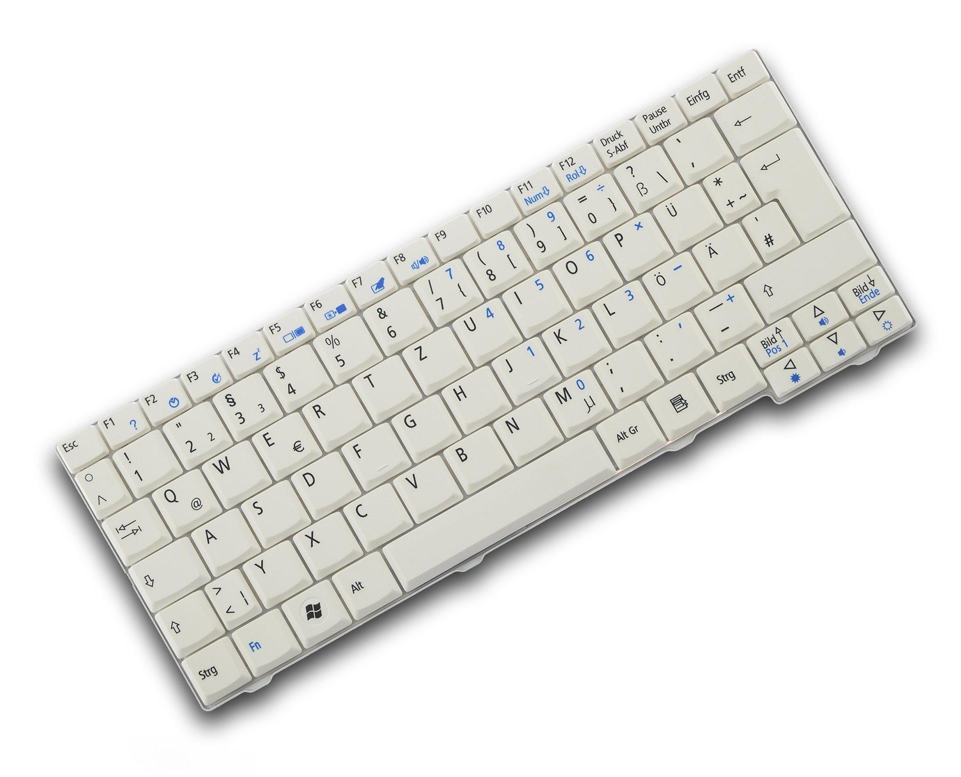 Acer Aspire One A110 Tastatur (GER) Weiss KB.INT00.690