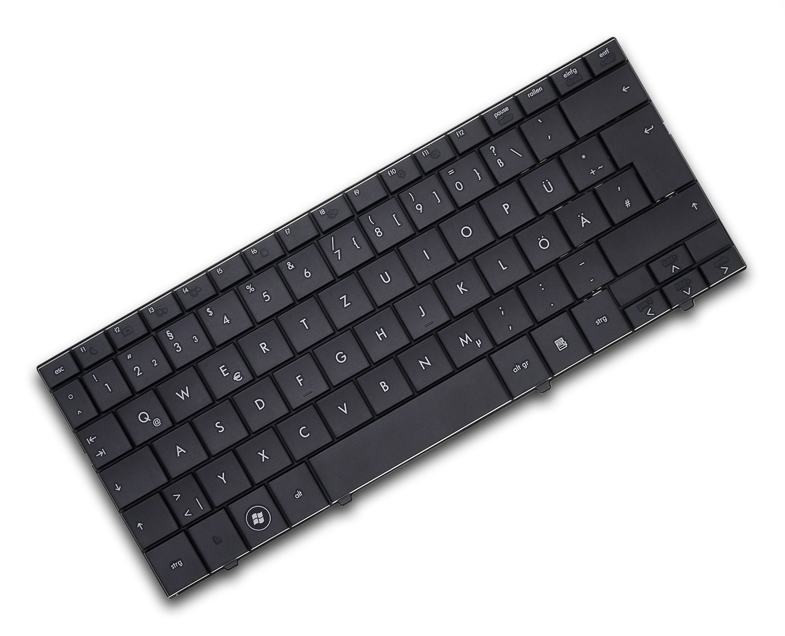 HP MINI 1000 Tastatur (GER) Schwarz 504611-041