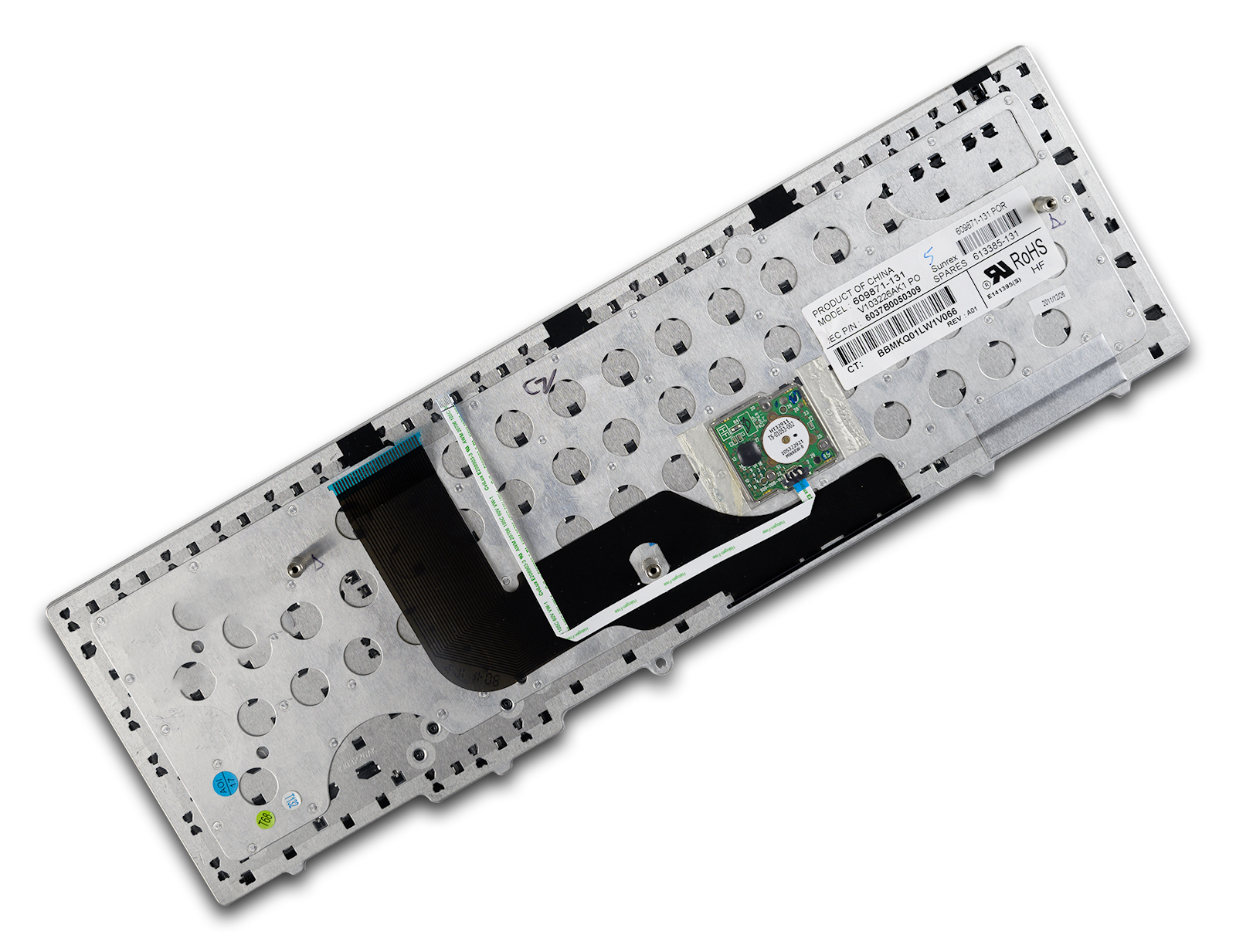 HP ProBook 6540b Tastatur (GER) Schwarz mit Pointer 584234-041