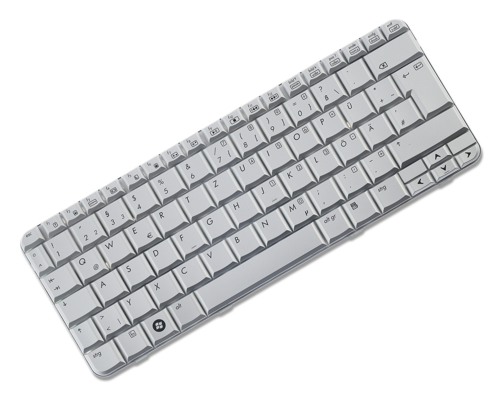 HP Pavilion tx1000 Tastatur (GER) Silber 441316-041