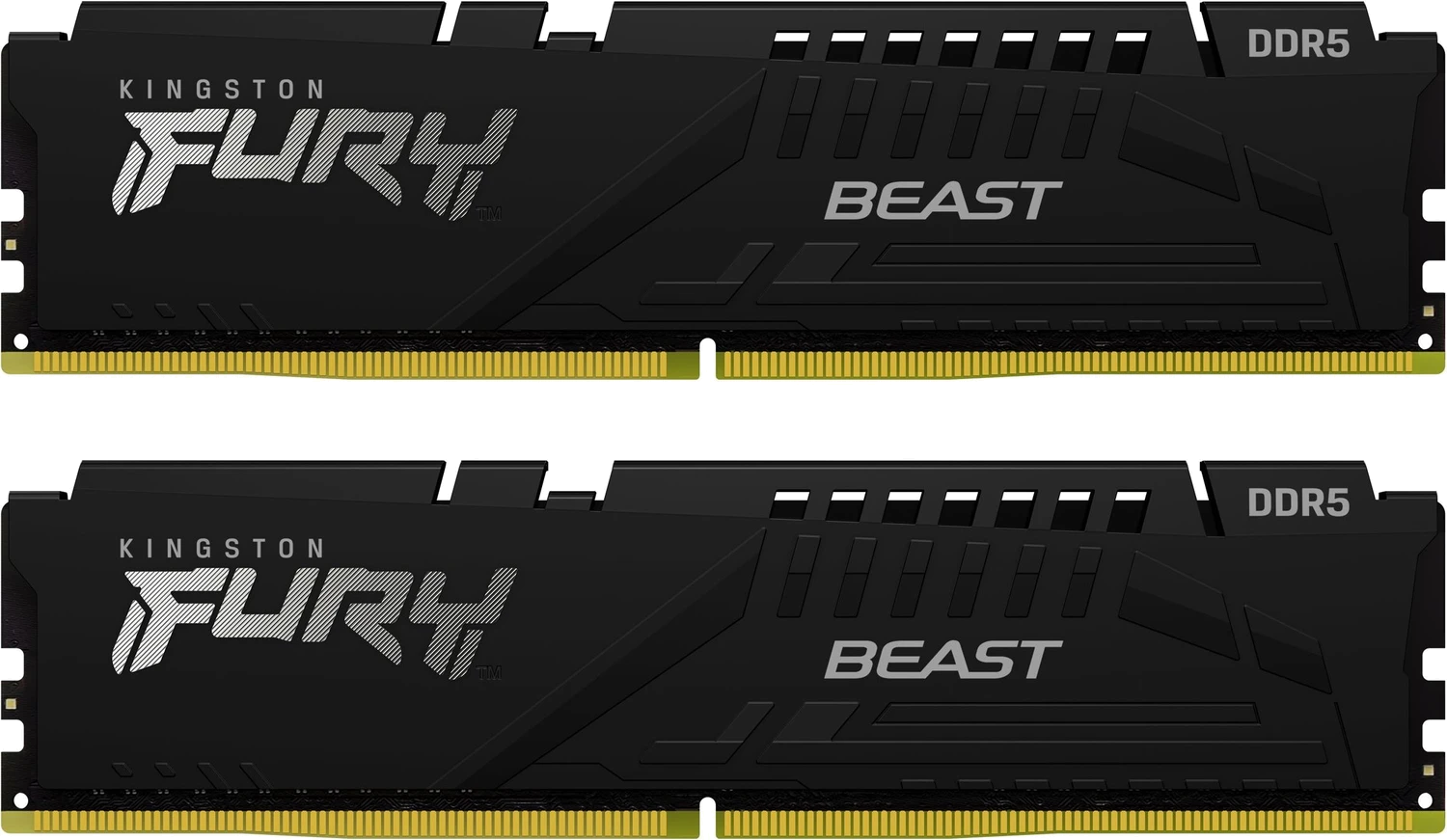 Kingston FURY Beast schwarz UDIMM 32GB Kit, DDR5-5600, CL36-38-38, 1RX8