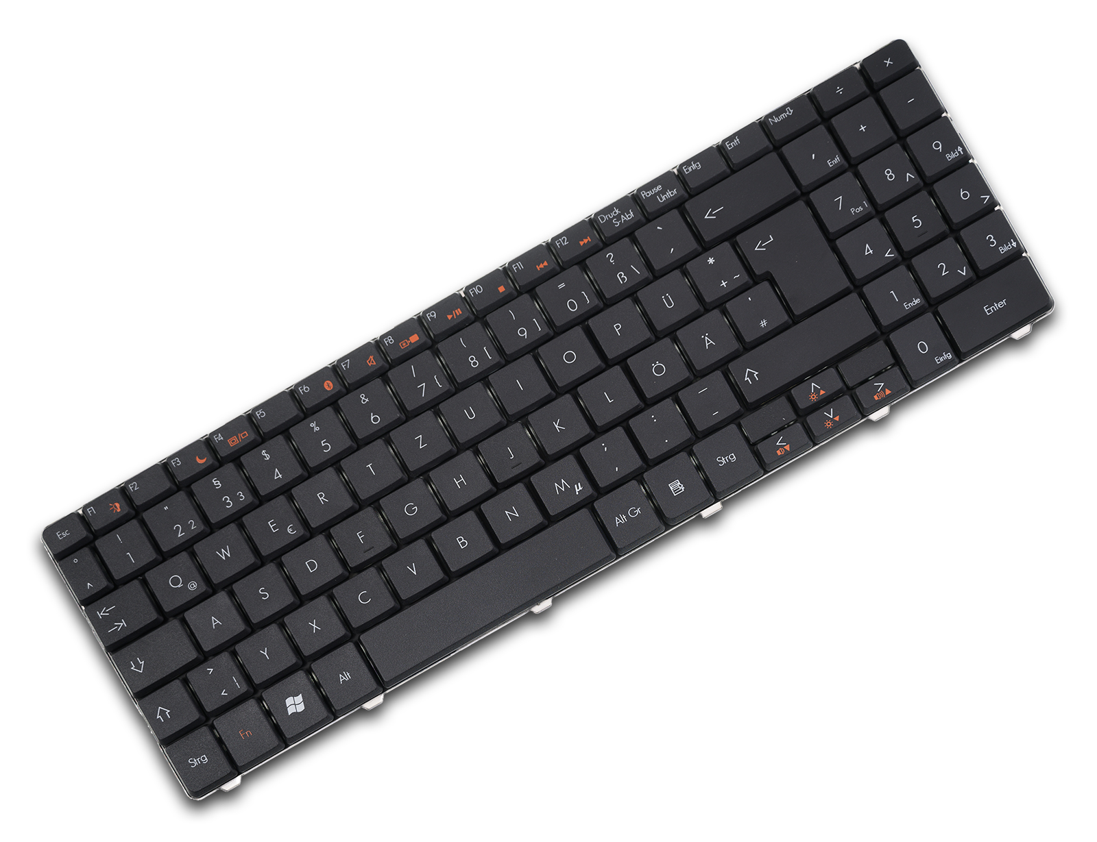 Packard Bell TJ62 Tastatur (GER) Schwarz