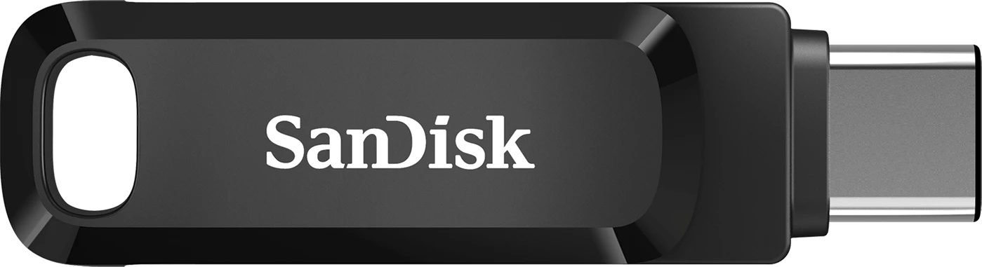 SanDisk Ultra Dual Drive Go USB Type-C 128GB schwarz, USB-A + USB-C, USB 3.2 Gen 1×1