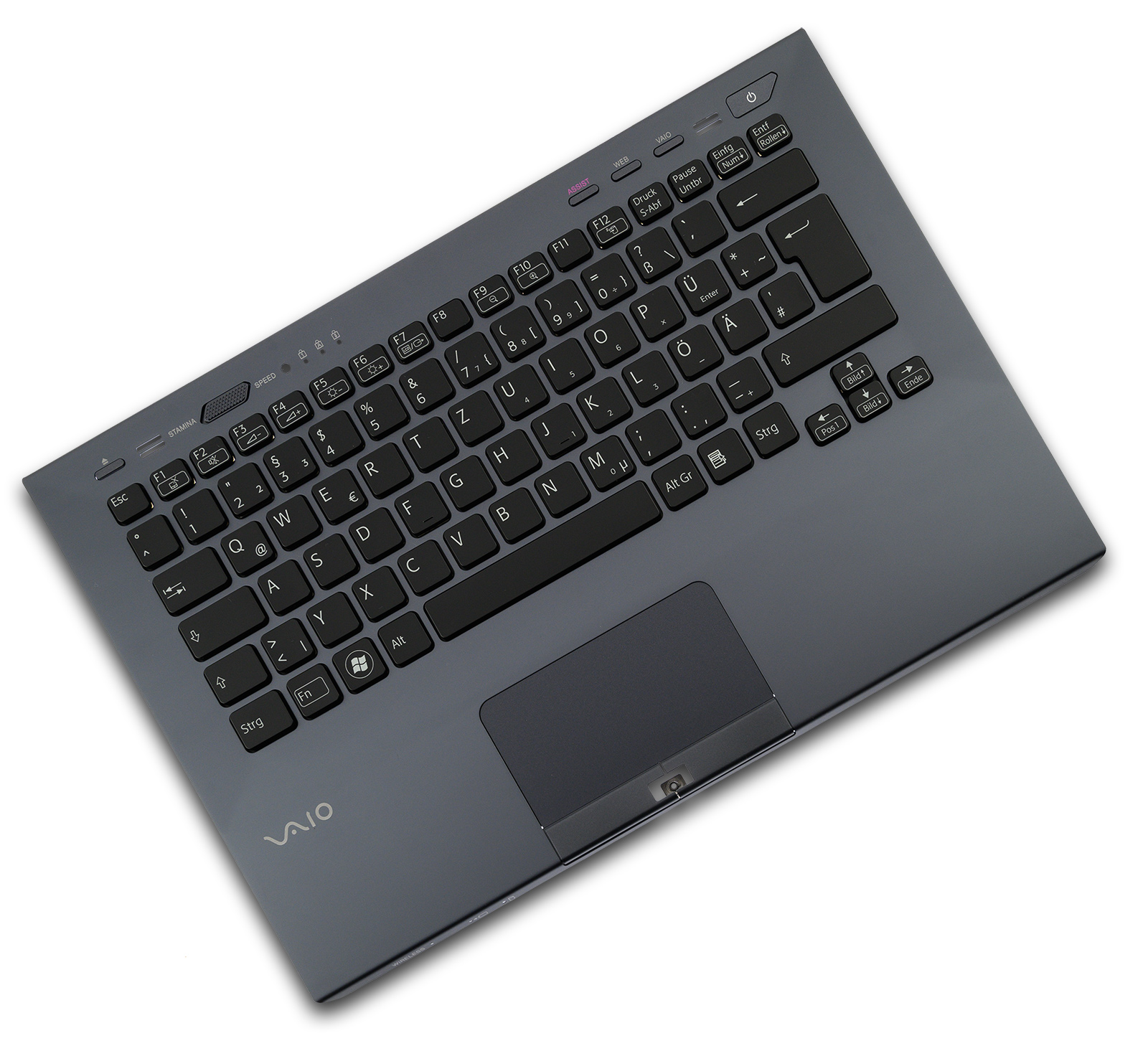 Sony Vaio VPC-SC Tastatur (GER) Schwarz 9Z.N6BBF.00F