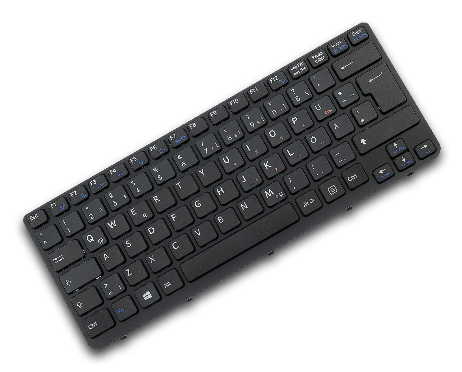 Sony Vaio SVE14 SVE141 Tastatur (GER) Schwarz 9Z.N6BBF.Q0G