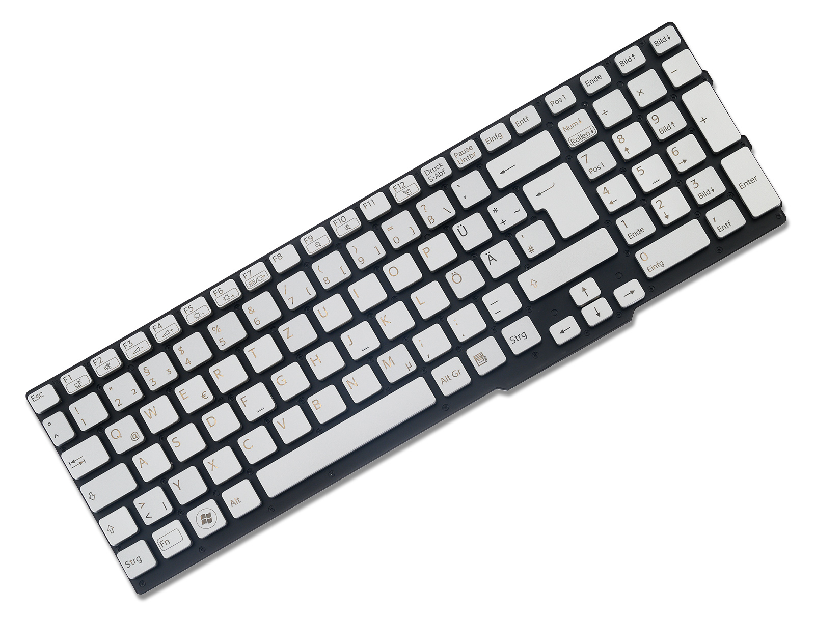 Sony Vaio SVS15 Tastatur (GER) Silber9Z.N6CLF.401