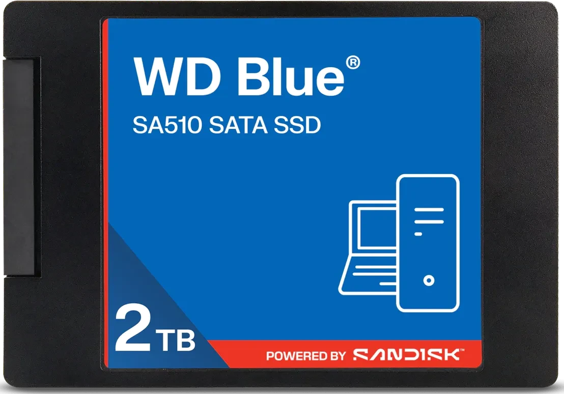 SanDisk WD Blue SA510 SSD 2TB, 2.5" / SATA 6Gb/s