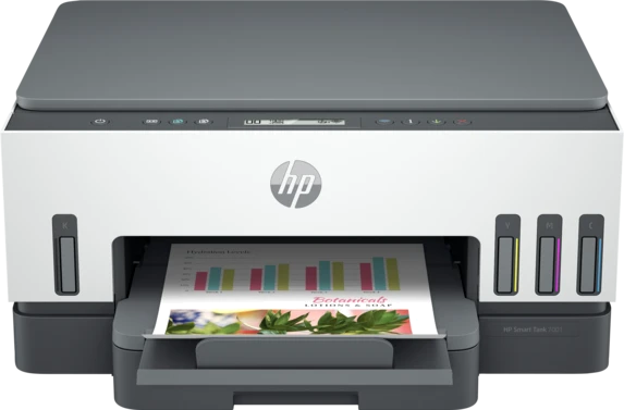HP Smart Tank 7005 All-in-One dunkelgraue Akzente, Tinte, mehrfarbig