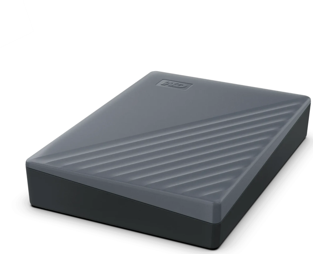 Western Digital WD My Passport, grau, 5TB, USB 3.0 Micro-B