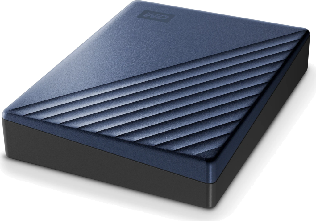 Western Digital WD My Passport Ultra, blau, 6TB, USB-C 3.0