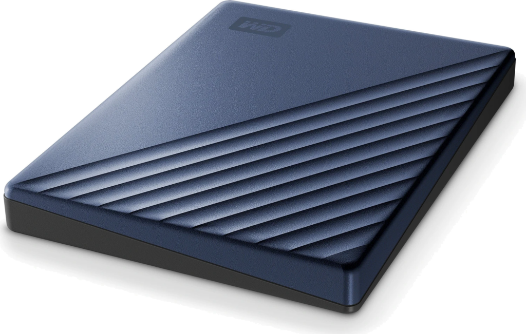 Western Digital WD My Passport Ultra, blau, 2TB, USB-C 3.0