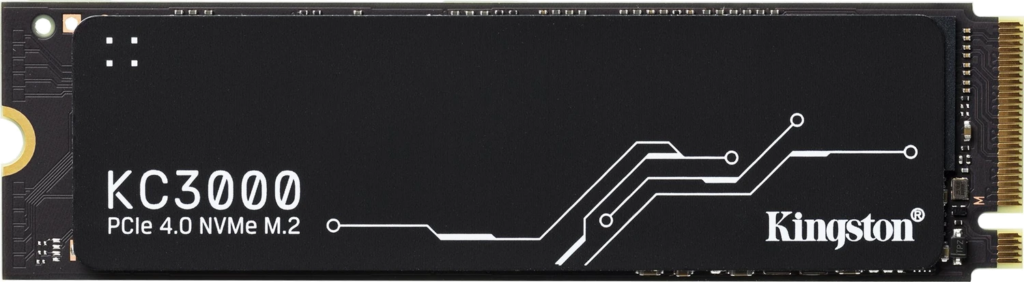 Kingston KC3000 PCIe 4.0 NVMe SSD 512GB, M.2 2280 / M-Key / PCIe 4.0 x4